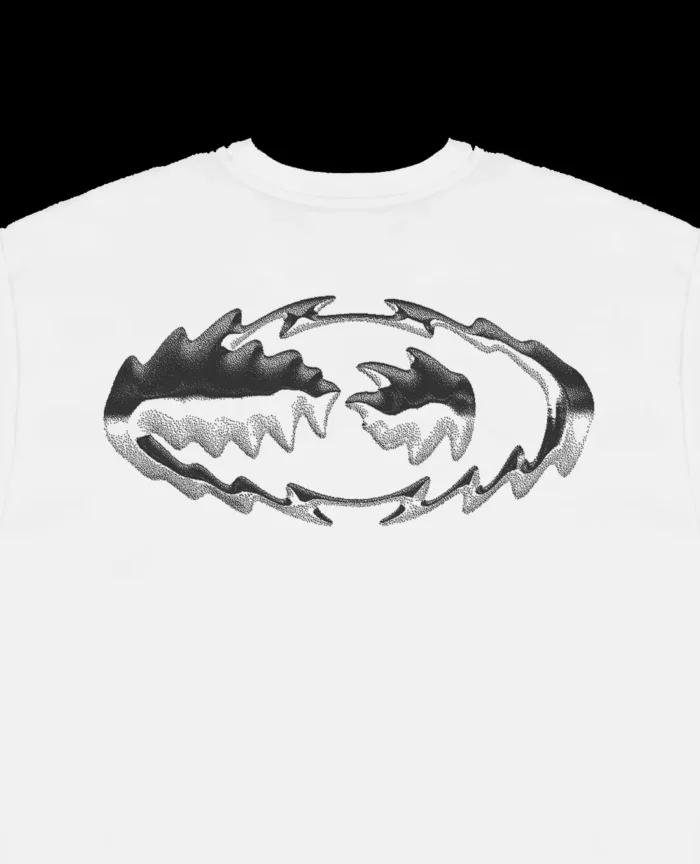 DAVRILSUPPLY White Thorny T Shirt 2