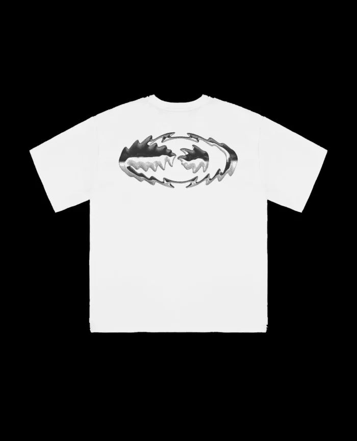 DAVRILSUPPLY White Thorny T Shirt 4