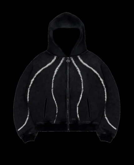 Davrilsupply Atom Zip Ultra Heavy Hoodie 1