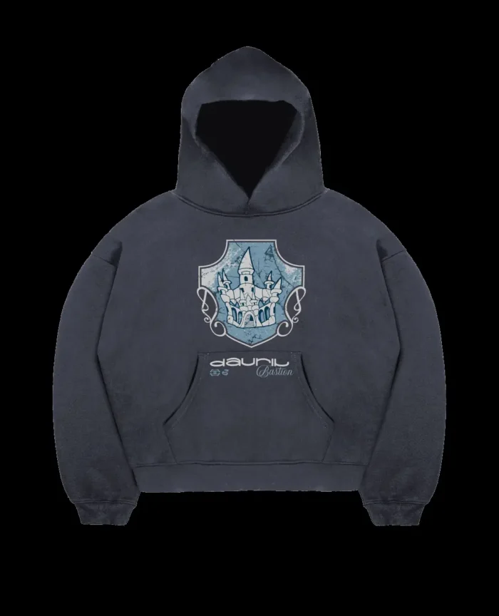 Davrilsupply Washed Blue Bastion Hoodie 1